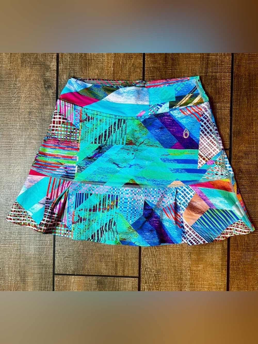 Dona Jo STUNNING Patchwork Skirt Sz S